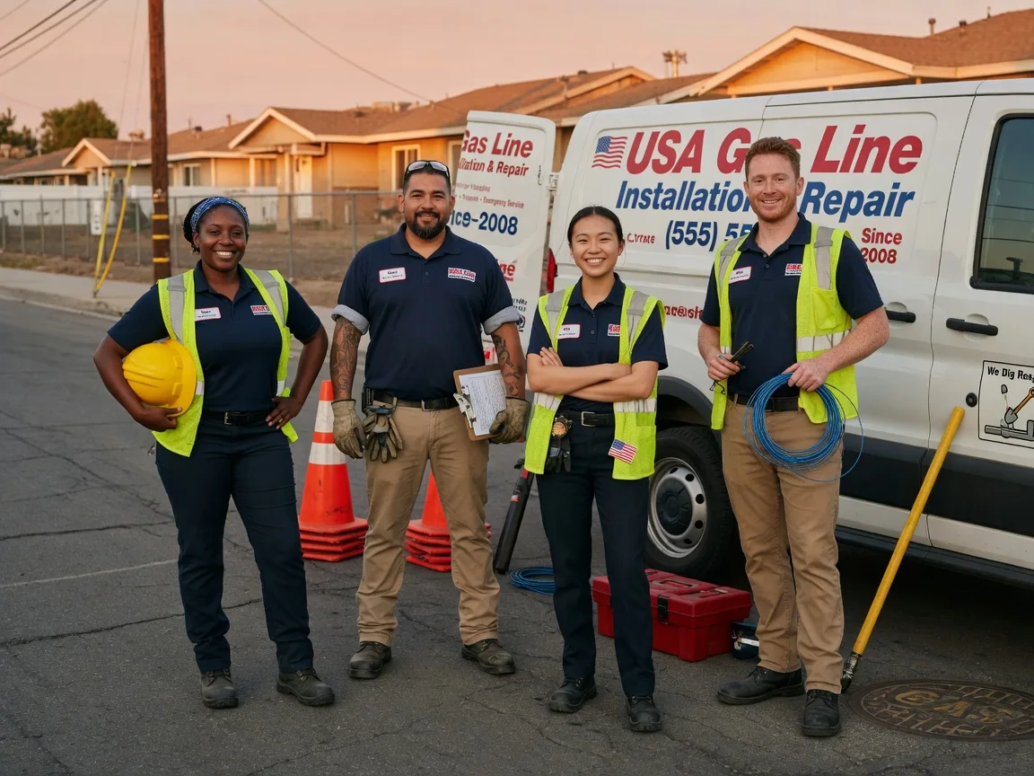 Gas Line Installation company in Dodge, ND